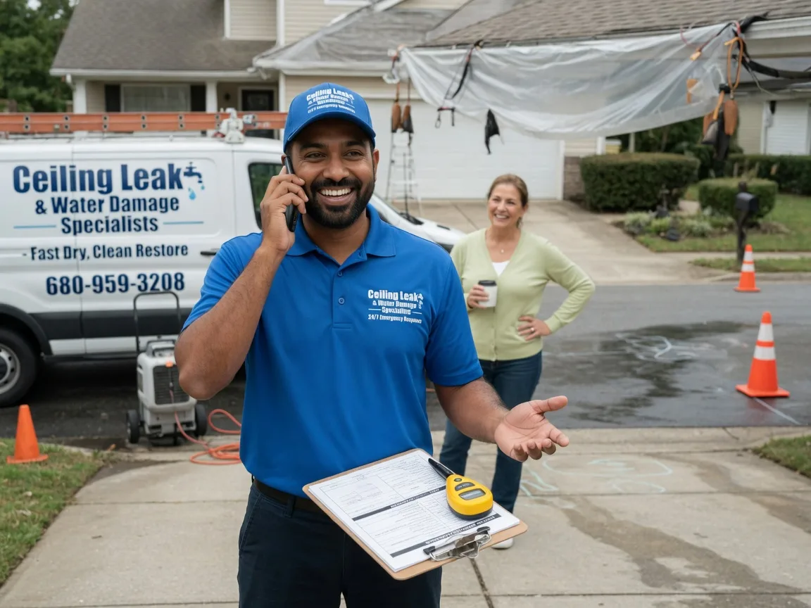 Ceiling Leak Cleanup Monahans, TX FAQs